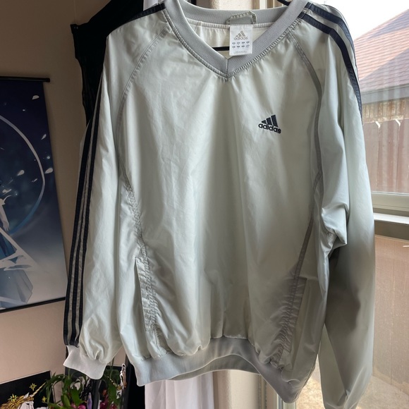 Vtg y2k 2003 Adidas windbreaker top - Picture 13 of 16